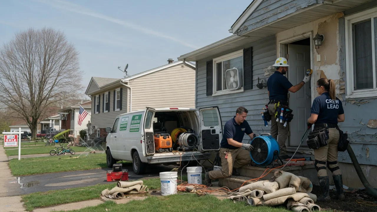Flood Cleanup in Bismarck, IL near me